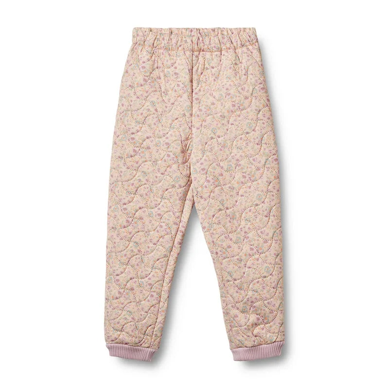 Thermo Pants Alex | Powder Flower Meadow | Wheat Kids-1