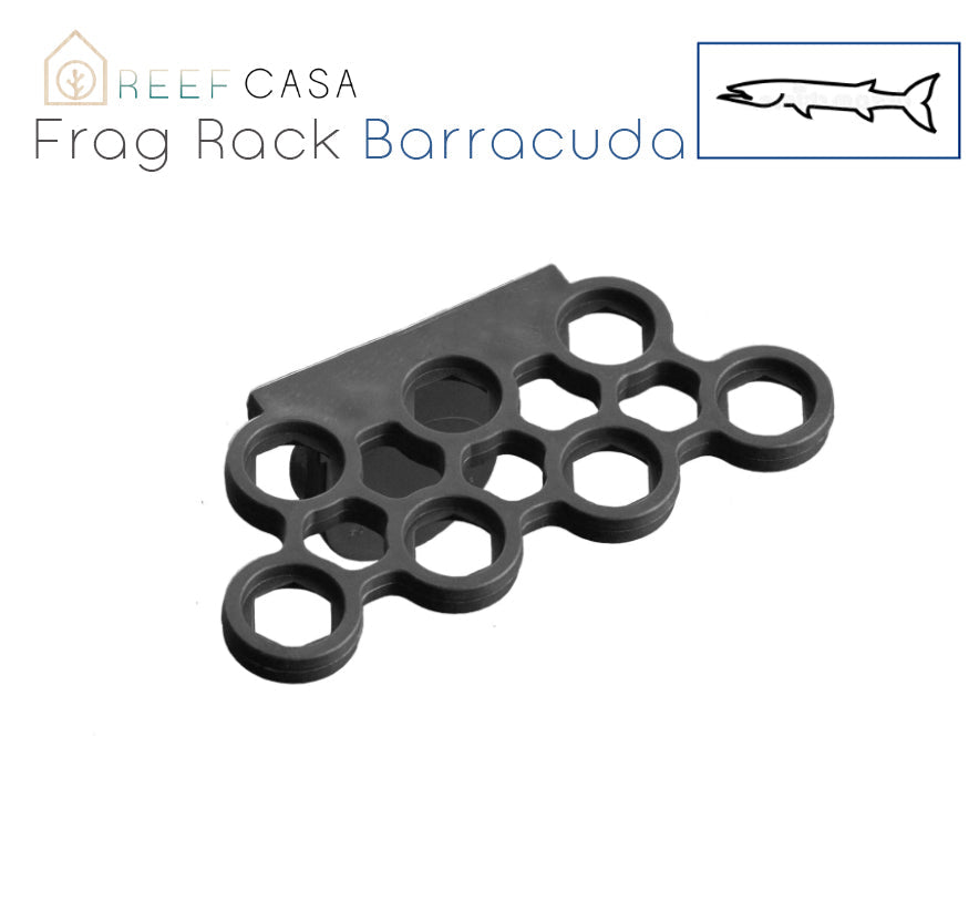 Reef Casa Barracuda Frag Rack X-Strong Magnet (7 Hole – 1/2” Glass)-3