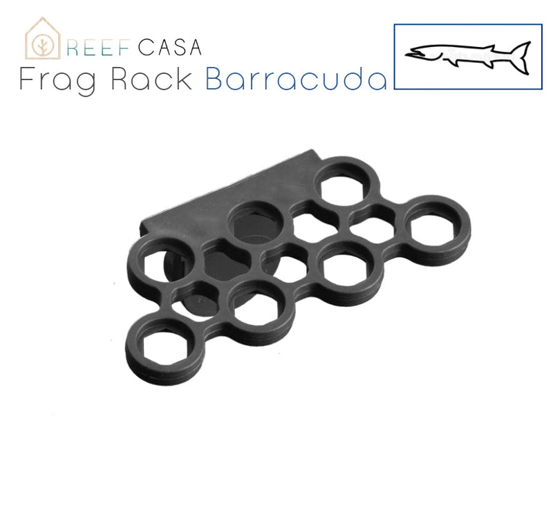 Reef Casa Barracuda Frag Rack X-Strong Magnet (7 Hole – 1/2” Glass)-3