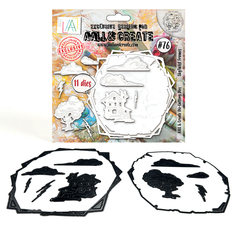 AALL and Create - Die-Cutting Die Set - SkyTwist Frames-1