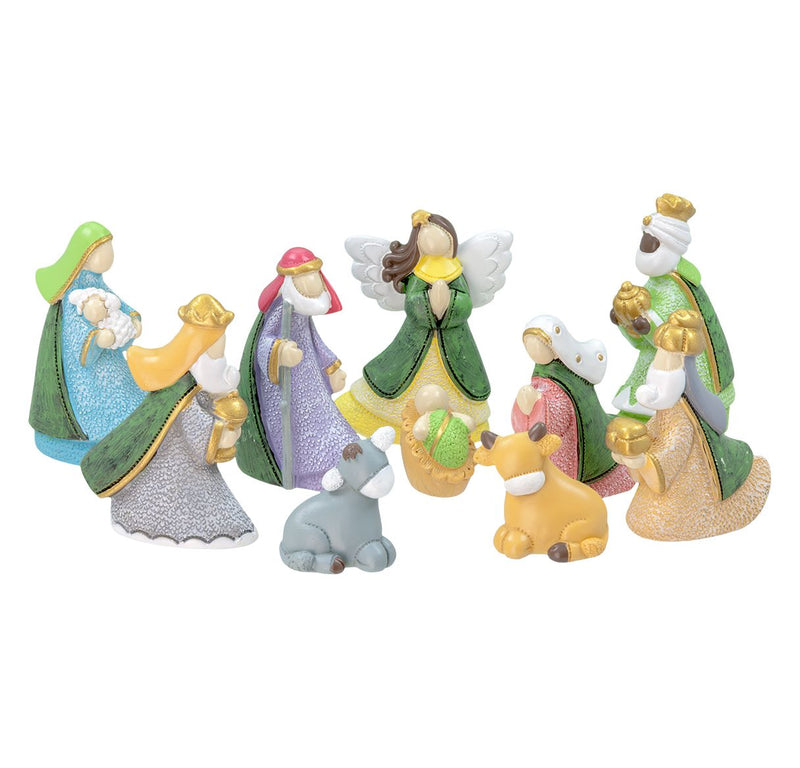 10-Piece Tiny Nativity Set-1