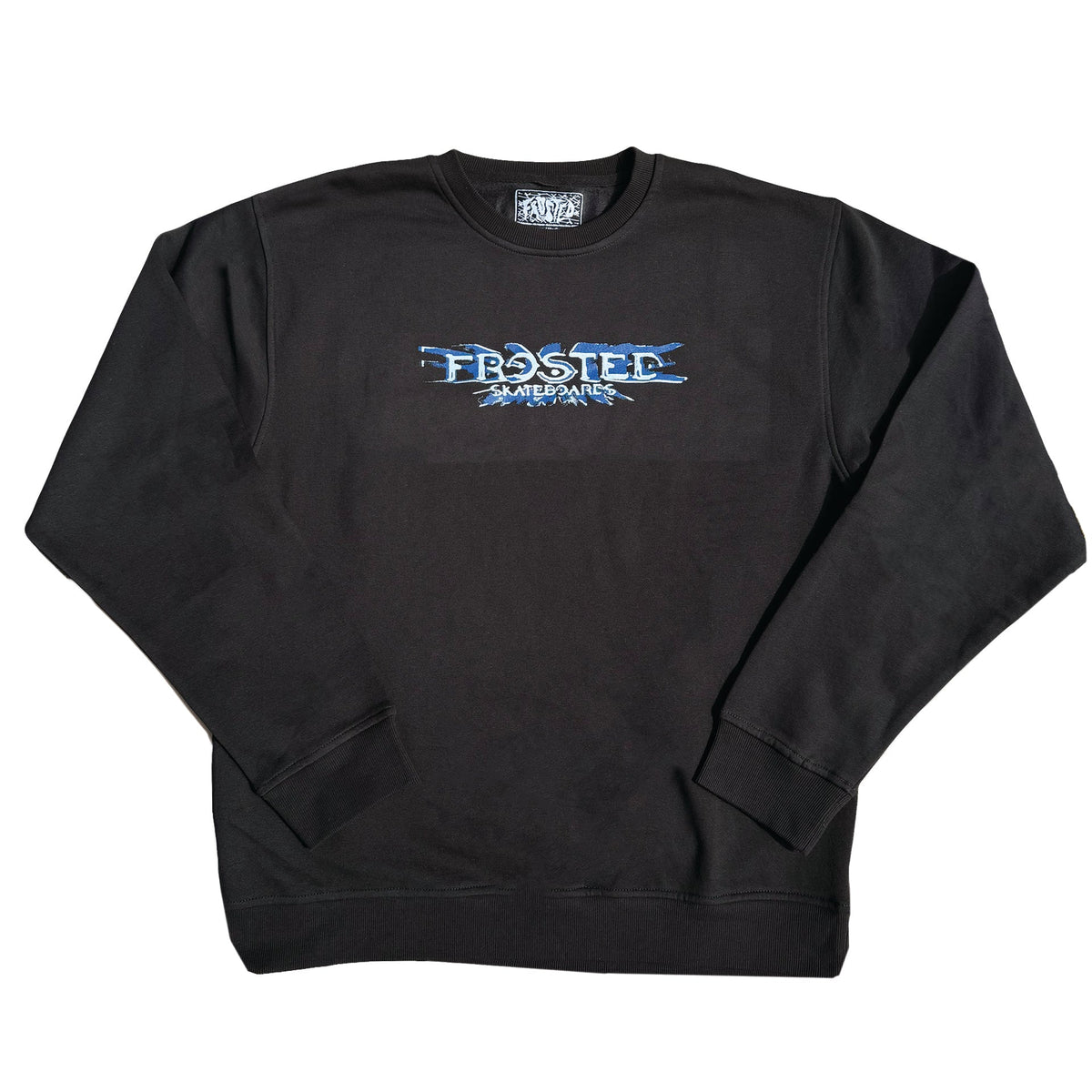 Frosted Skateboards 'Infinity Blue' Sweatshirt - Black