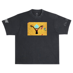 Color Bars x Looney Tunes 'Riches Boxy Fit' Tee - Black-1