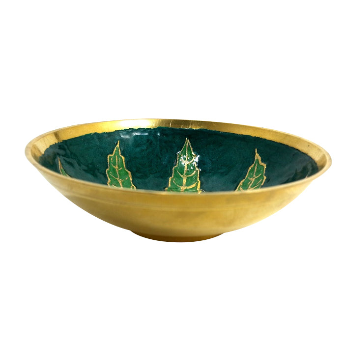 Round Brass Mixing Bowl