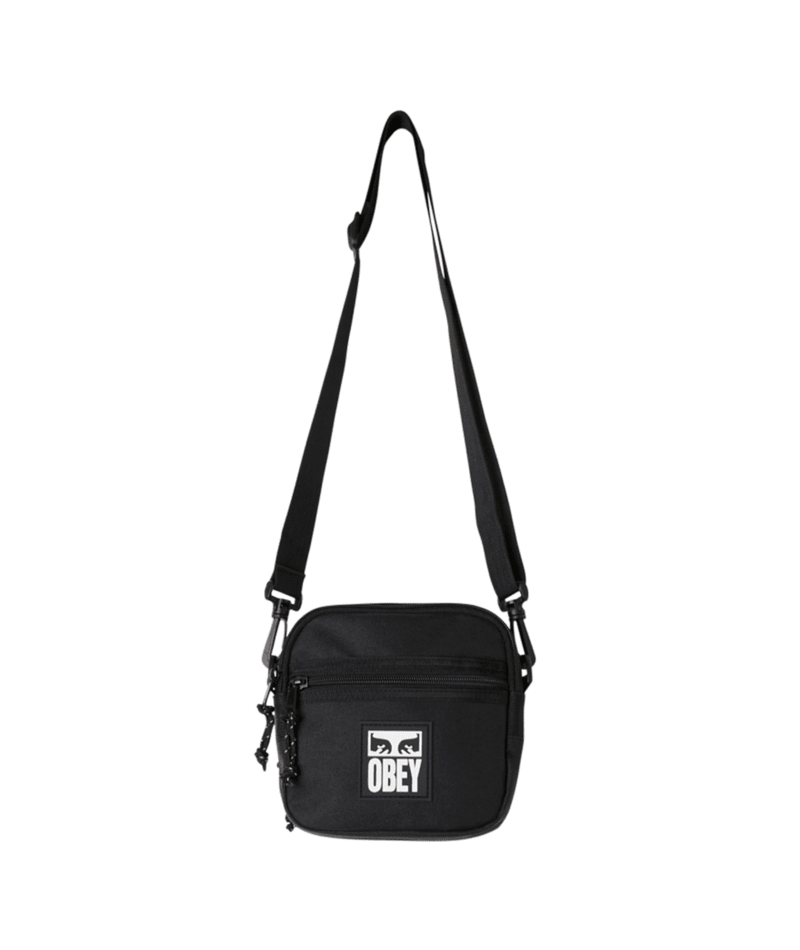 Obey 'Small Messenger' Bag - Black-1