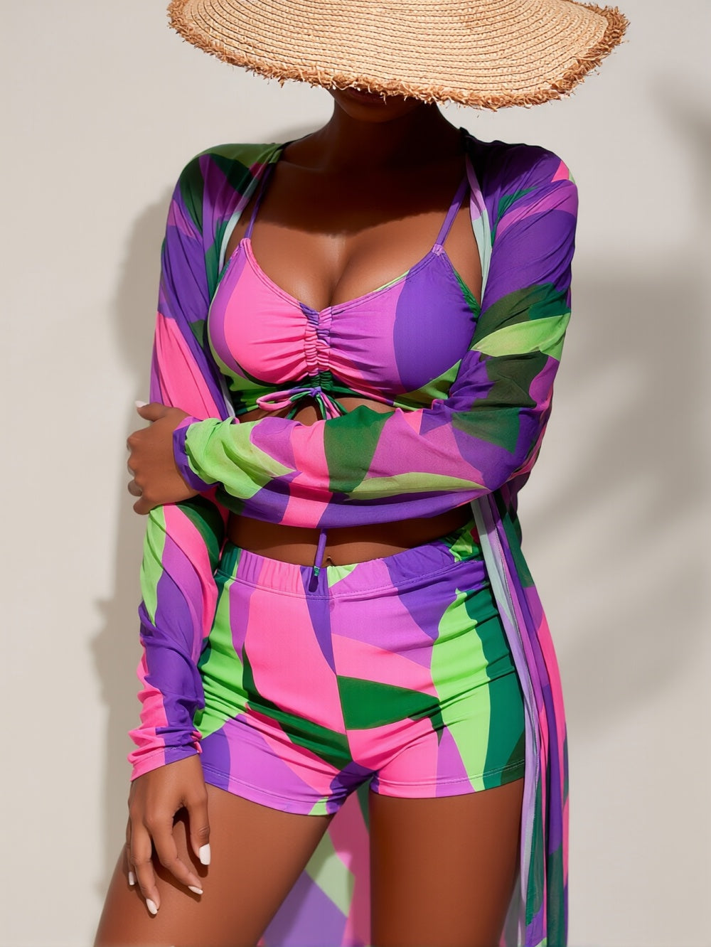 Women's 2-piece Casual Swimsuit Set M182-5