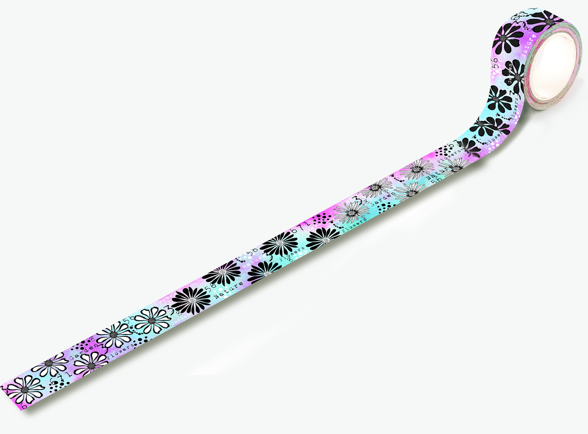 AALL and Create #80 - Washi Tape - Ditzy Daisies-1