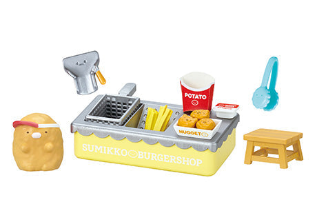 Sumikko Gurashi Burger Shop (1 Random Box) (Re-Ment Blind Box)-3