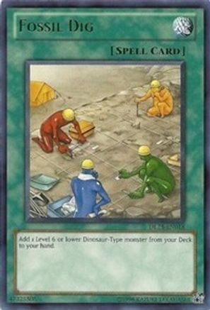 Fossil Dig (Red) (DL13-EN018) - Duelist League Promo Unlimited-1