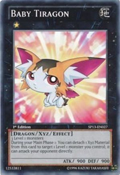 Baby Tiragon (SP13-EN027) - Star Pack 2013 Unlimited-1