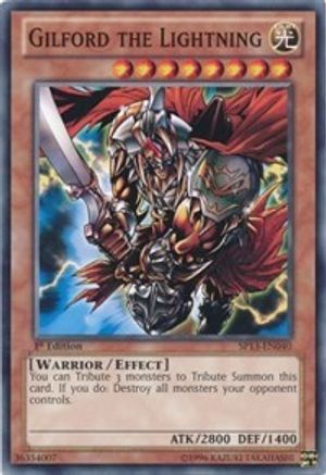 Gilford the Lightning (SP13-EN040) - Star Pack 2013 1st Edition-1