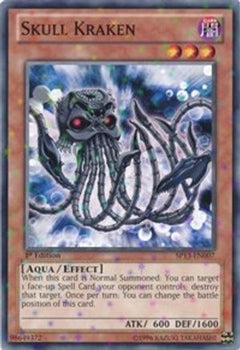 Skull Kraken (Starfoil) (SP13-EN007) - Star Pack 2013 Unlimited-1