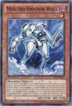 Meklord Emperor Wisel (Starfoil) (SP13-EN047) - Star Pack 2013 1st Edition-1