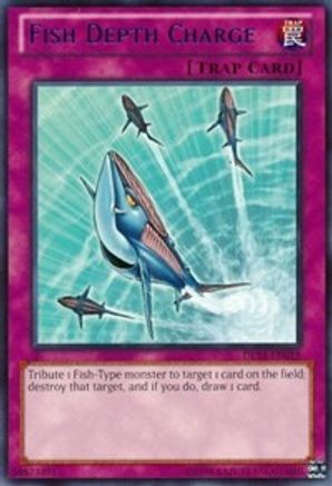 Fish Depth Charge (Red) (DL14-EN018) - Duelist League Promo Unlimited-1