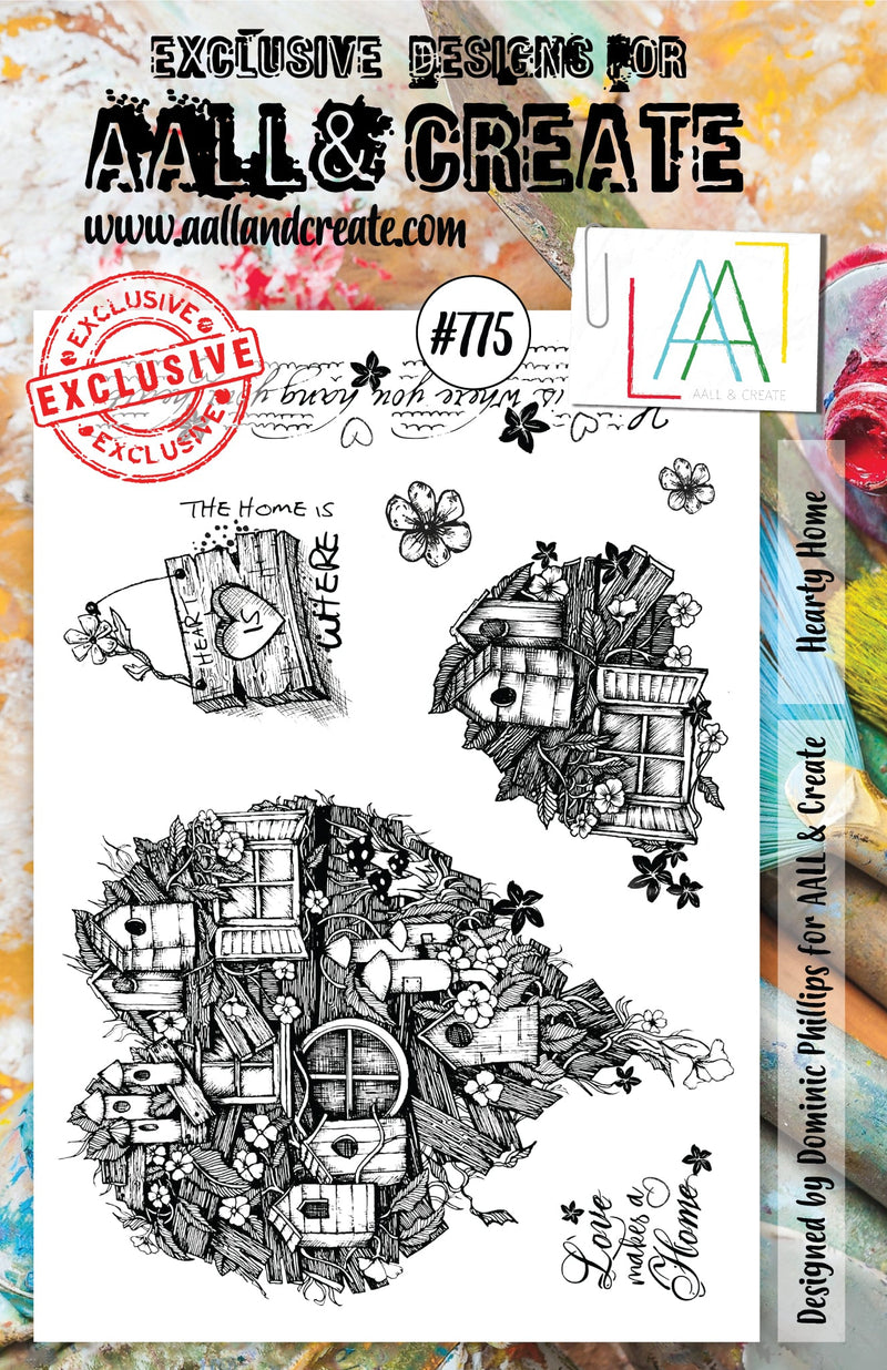 AALL and Create Stamp Set - 775 - Hearty Home-1
