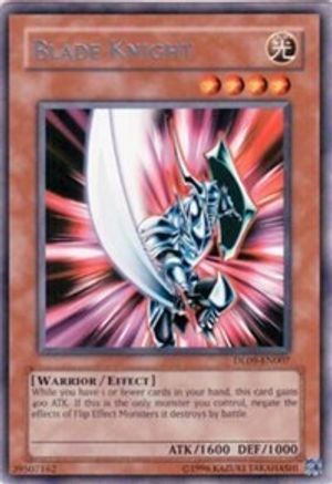 Blade Knight (Silver) (DL09-EN007) - Duelist League Promo Unlimited-1