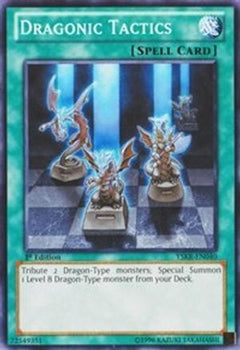 Dragonic Tactics (YSKR-EN040) - Starter Deck: Kaiba Reloaded 1st Edition-1