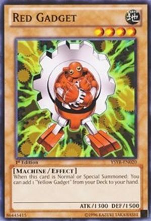 Red Gadget (YSYR-EN020) - Starter Deck: Yugi Reloaded Unlimited-1
