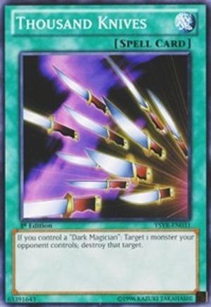 Thousand Knives (YSYR-EN031) - Starter Deck: Yugi Reloaded Unlimited-1