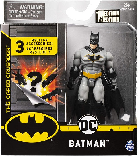 DC Batman 2020 – Batman 4-Inch Action Figure by Spin Master (UPC: 778988163429)