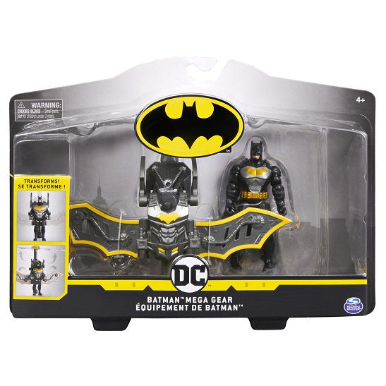 DC Mega Gear – Batman 4-Inch Deluxe Action Figure (UPC: 778988243275)