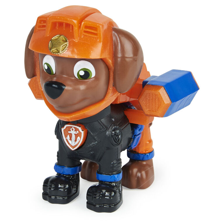 PAW Patrol – Moto Pups Zuma Action Figure with Wearable Deputy Badge (UPC: 7789883216756)