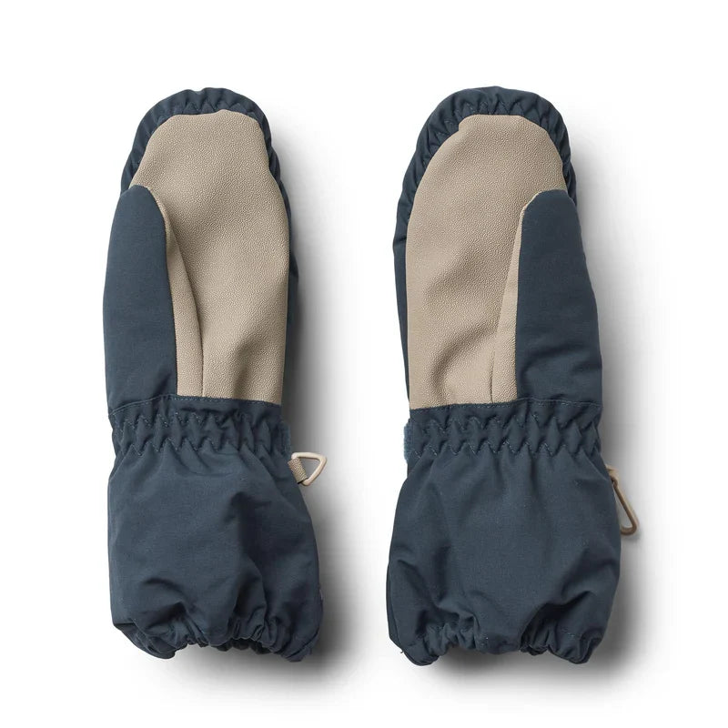 Rain Mittens | Dark Blue | Wheat Kids-2