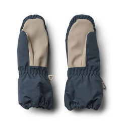 Rain Mittens | Dark Blue | Wheat Kids-2