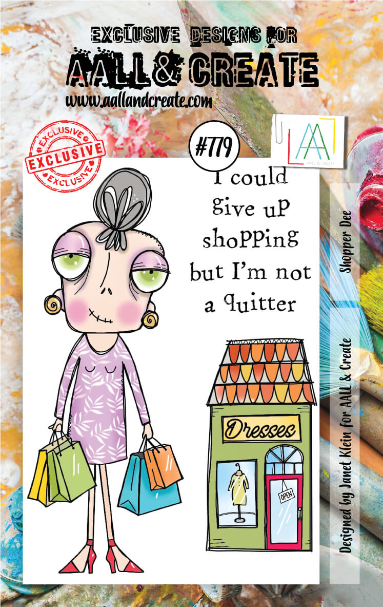 AALL and Create Stamp Set -779- Shopper Dee-1