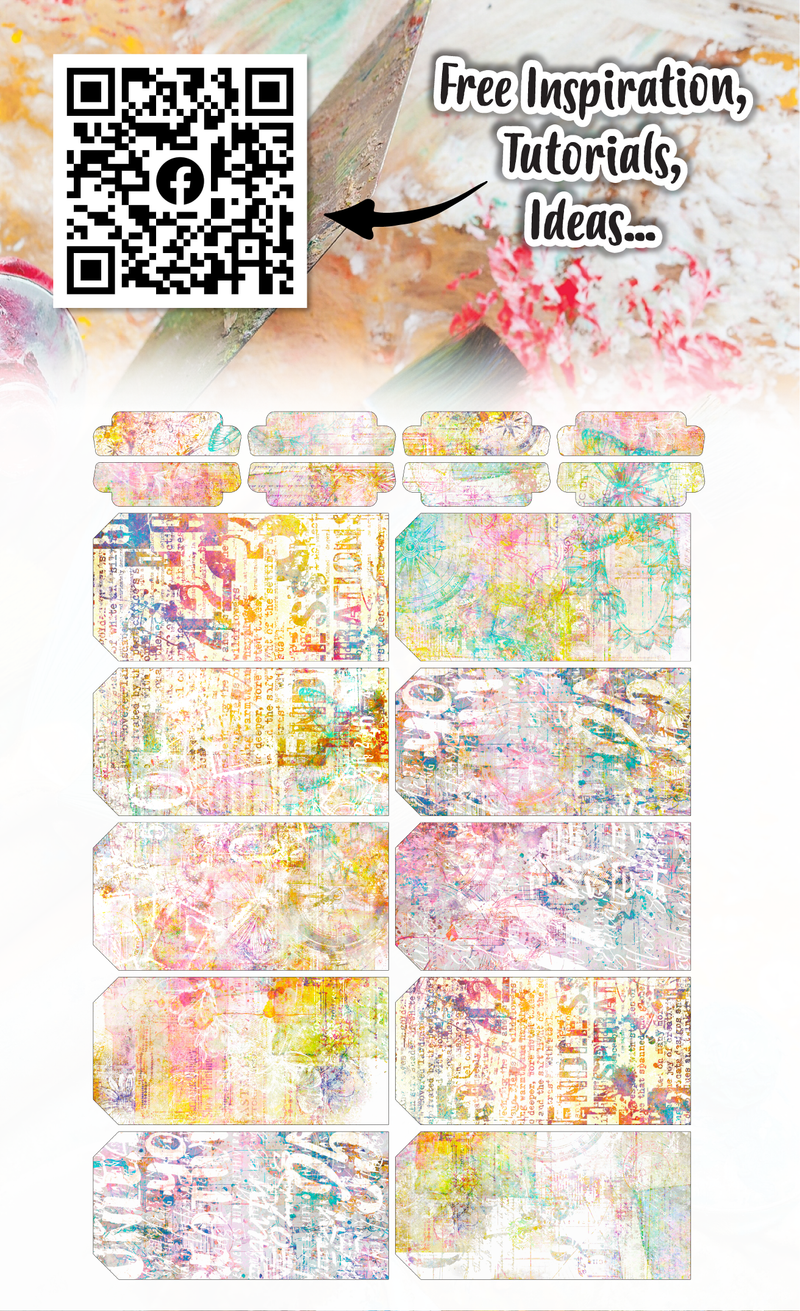 AALL and Create - Ephemera Die-Cuts - Rainbow Reflections-2