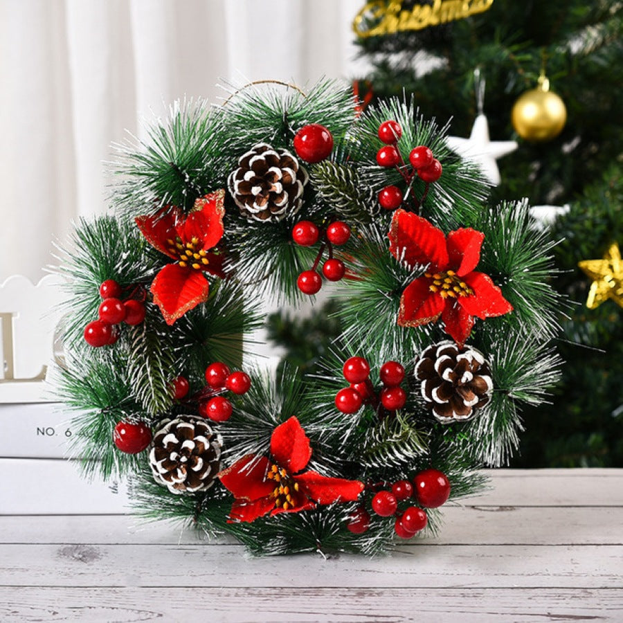 Christmas Decorations Garland Wreath-17