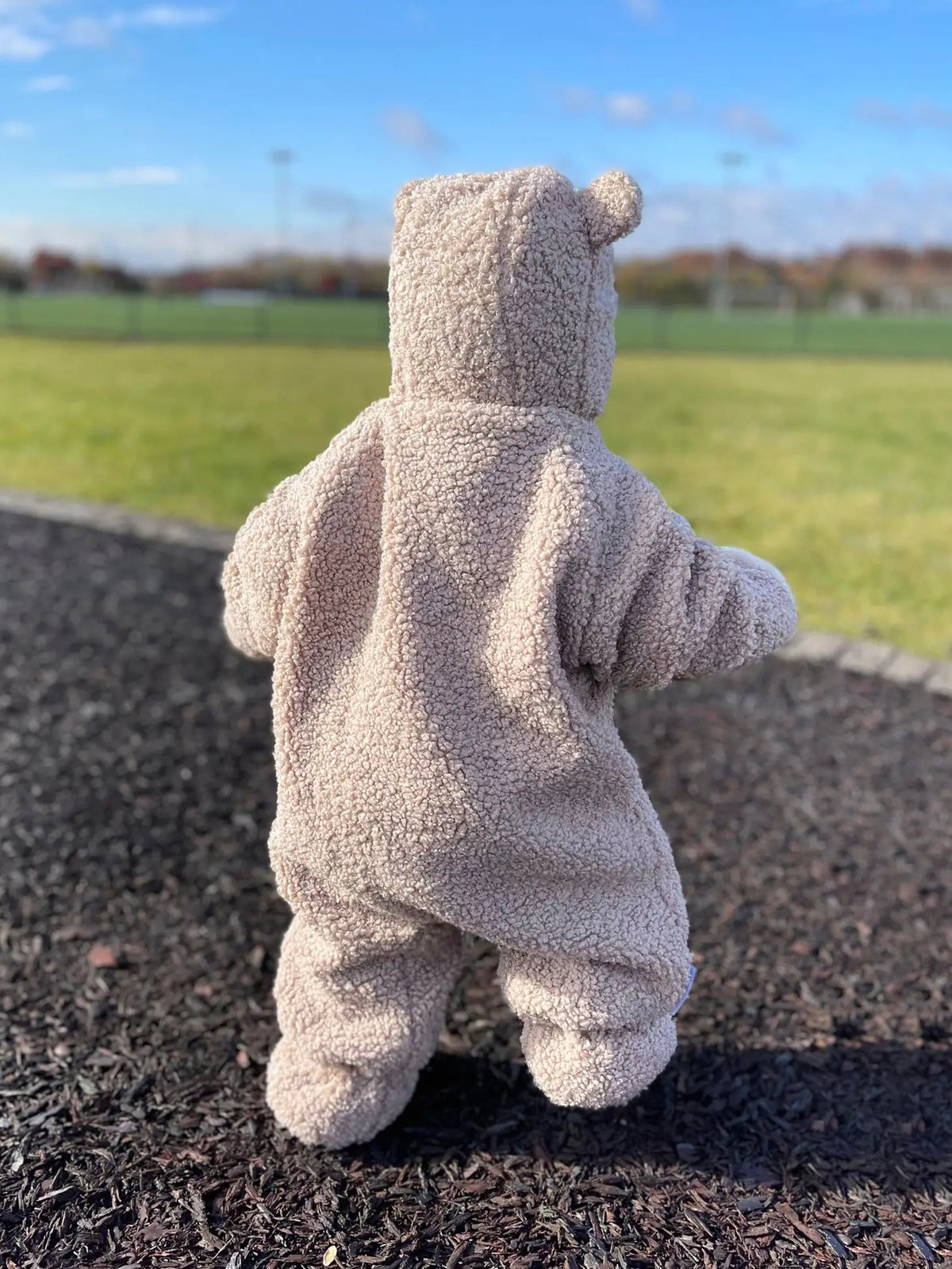 Teddy Jumpsuit | 7am Enfant |  Oatmeal-2