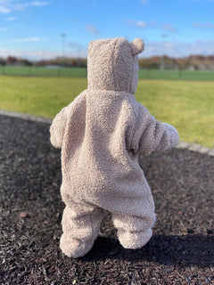 Teddy Jumpsuit | 7am Enfant |  Oatmeal-2