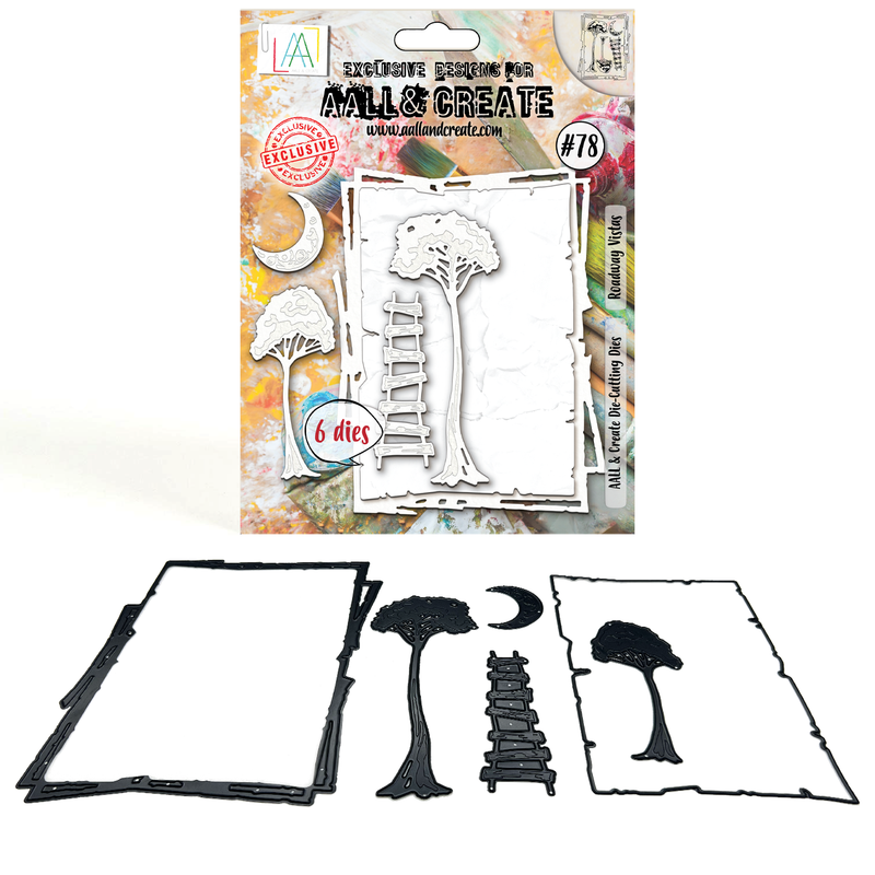 AALL and Create - Die-Cutting Die Set - Roadway Vistas-1
