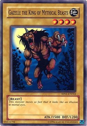 Gazelle the King of Mythical Beasts (RP01-EN043) - Retro Pack 1 Unlimited