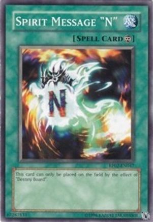 Spirit Message "N" (RP02-EN047) - Retro Pack 2 Unlimited-1