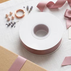 30 Meter Double Face Dusty Rose #814 Ribbon Roll-1