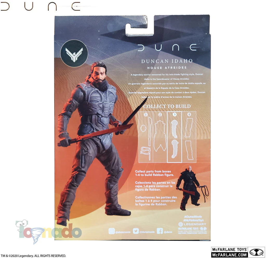 Dune Serie 1 – Figura de acción Duncan Idaho de 7 pulgadas (UPC: 787926107821)