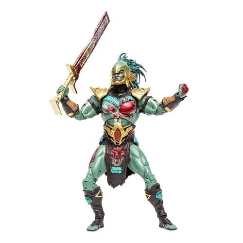 Mortal Kombat – Figura de Acción de Kotal Kahn Sangriento de la Ola 8 a Escala de 7 Pulgadas (UPC: 787926110593)