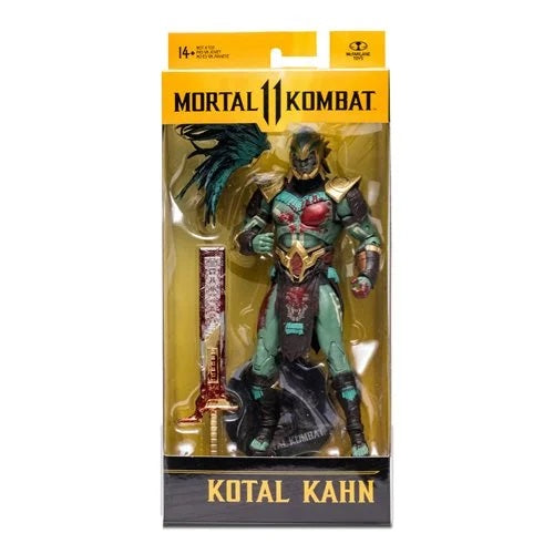 Mortal Kombat – Wave 8 Bloody Kotal Kahn 7-Inch Scale Action Figure (UPC: 787926110593)