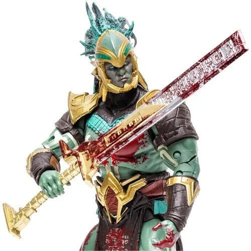 Mortal Kombat – Figura de Acción de Kotal Kahn Sangriento de la Ola 8 a Escala de 7 Pulgadas (UPC: 787926110593)