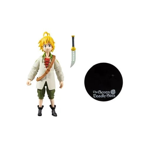 Los siete pecados capitales - Figura de acción de Meliodas Wave 1 a escala de 7 pulgadas (UPC: 787926128017)