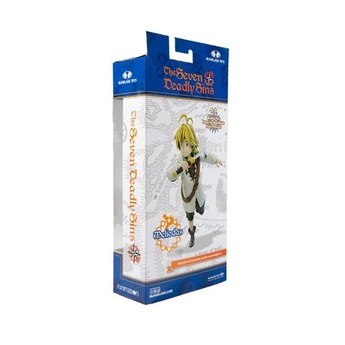 Los siete pecados capitales - Figura de acción de Meliodas Wave 1 a escala de 7 pulgadas (UPC: 787926128017)