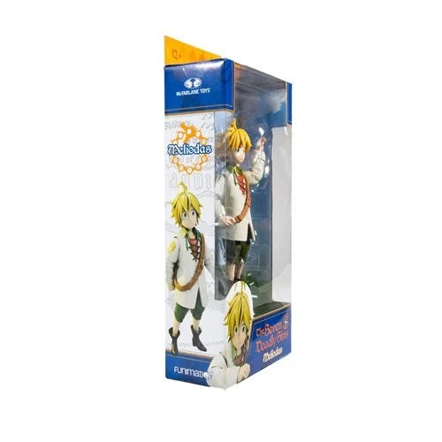 Los siete pecados capitales - Figura de acción de Meliodas Wave 1 a escala de 7 pulgadas (UPC: 787926128017)