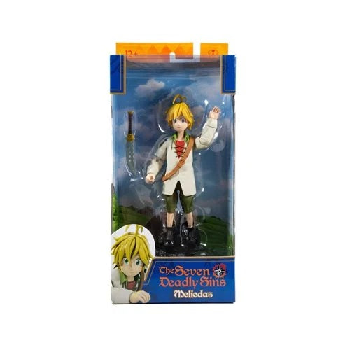 The Seven Deadly Sins – Meliodas Wave 1 • 7‑Inch Scale Action Figure (UPC: 787926128017)