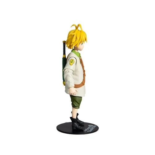 Los siete pecados capitales - Figura de acción de Meliodas Wave 1 a escala de 7 pulgadas (UPC: 787926128017)