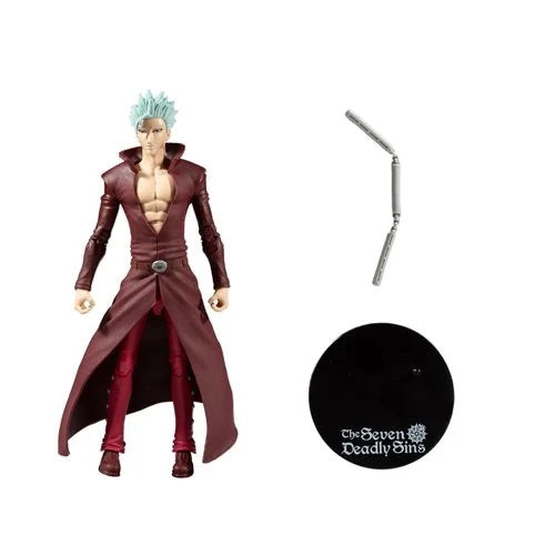The Seven Deadly Sins – Ban Wave 1 • Figura de acción a escala de 7 pulgadas (UPC: 787926128024)