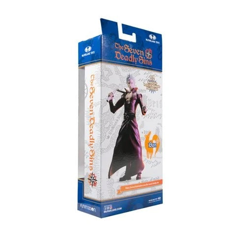 The Seven Deadly Sins – Ban Wave 1 • Figura de acción a escala de 7 pulgadas (UPC: 787926128024)