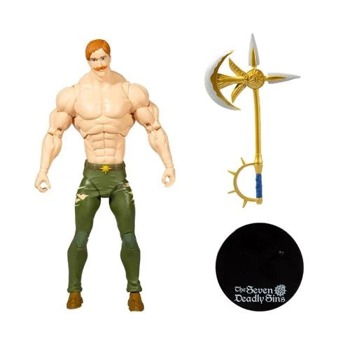 The Seven Deadly Sins – Escanor Ola 1 • Figura de acción a escala de 7 pulgadas (UPC: 787926128031)