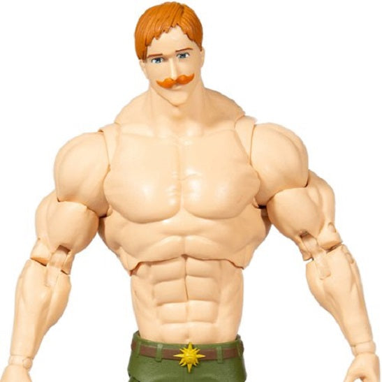 The Seven Deadly Sins – Escanor Ola 1 • Figura de acción a escala de 7 pulgadas (UPC: 787926128031)